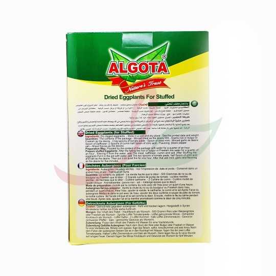Dried and emptied eggplant Algota 75g