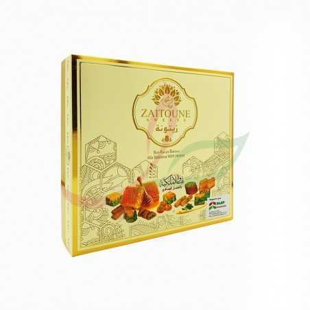 Mixed baklava with honey Zaitouna 500g