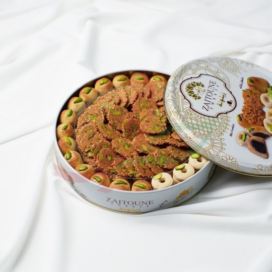 Assortimento di biscotti secchi "nawachif" Zaitoune - buy online at Alepmarket.fr
