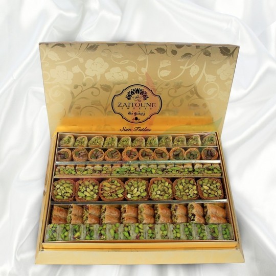 Mixed baklava royal Zaitoune - buy online at Alepmarket.fr