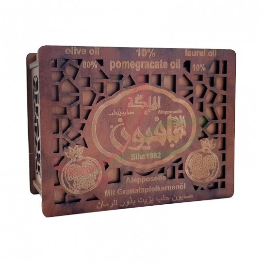 Savon d'Alep à la grenade - achat, acheter, commander en ligne chez Alepmarket.fr