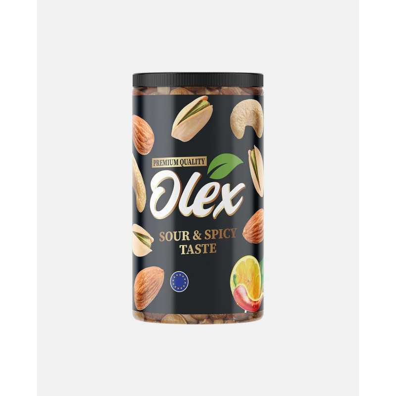Mélange de Fruits à Coque saveur piquant/acide Olex 500g