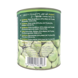 Habas verdes Durra 850g