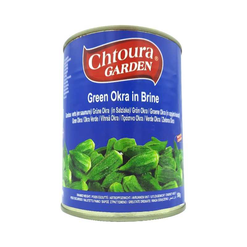 Bamieh Gombos Verte en Saumure Chtoura Garden 840g