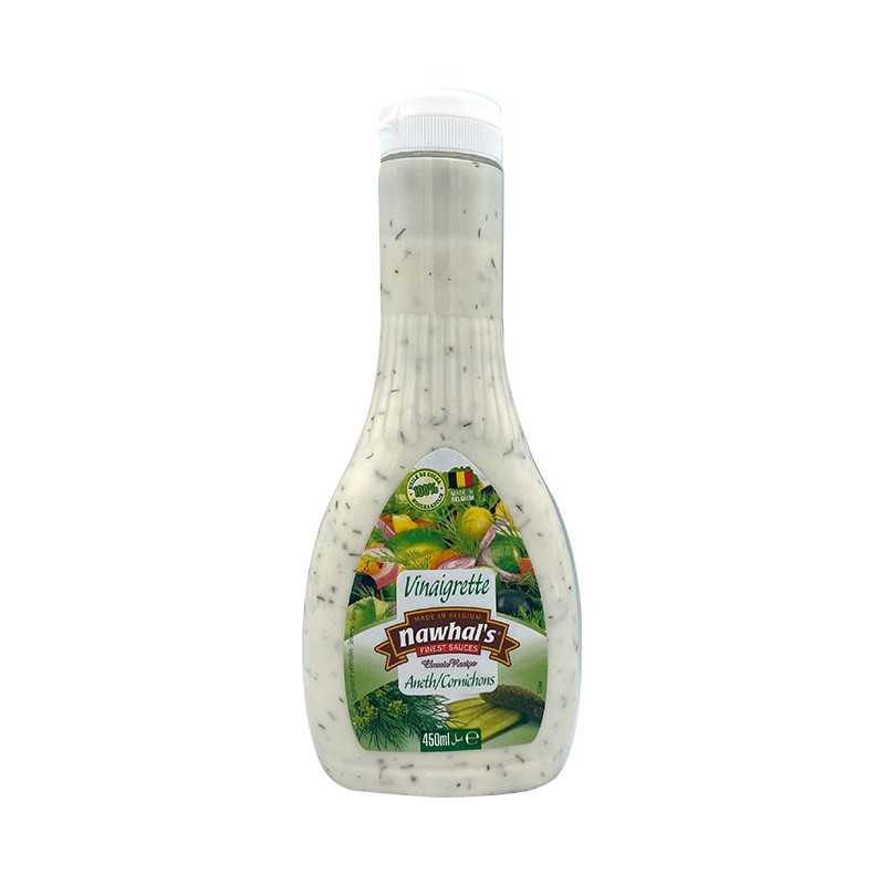 Vinagreta de eneldo y pepinillos Nawhal's 450ml