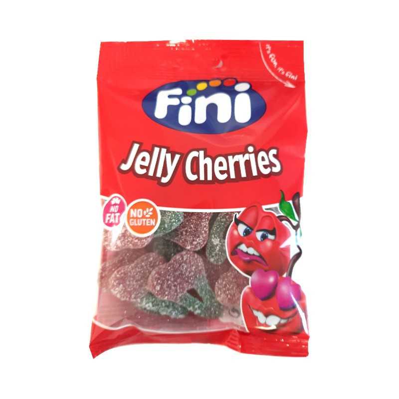 Caramelos de gelatina de cereza Halal Fini 90g